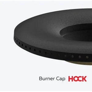 Kompor Gas Tanam Hock 2 Tungku Optima Crystal HB-220 OC