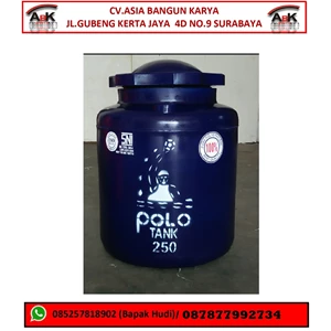 Tangki Air POLO Plastics Khusus Untuk Air  Tanam dan Kimia 250 Liter