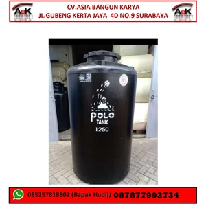 Tangki Air POLO 1250 Liter Plastics Khusus Untuk Air Tanam dan Kimia 