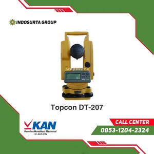 Theodolite Meter Topcon DT 207