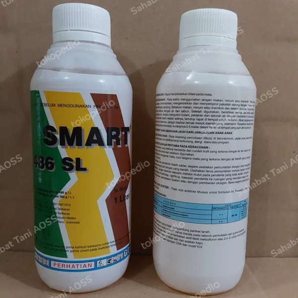 SMART SEBAGAI RACUN PEMBASMI RUMPUT BAHAN KIMIA PERTANIAN LAINNYA KAPASITAS 1 LITER
