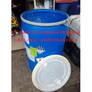 Drum Plastik Fiber 160 Liter Tutup Besar Pakai Klem