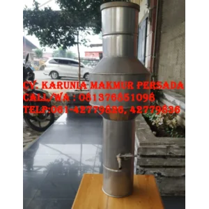 Rain Gauge Ombrometer Stainless Steel - Rainfall Measurement Tool