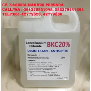 Desinfektan Antiseptik BKC 20% Benzalkonium Chloride