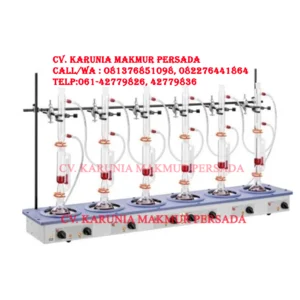 Mesin Destilasi Alat Destilasi Electrothermal 6x250ml EME60250/CEB