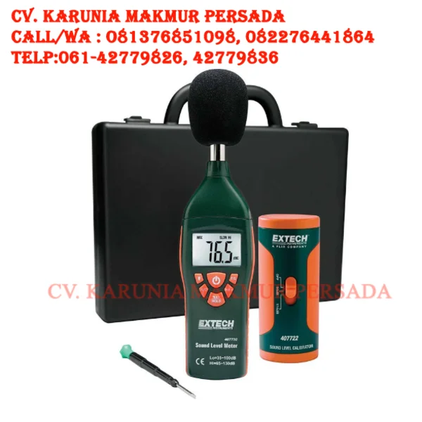Extech 407732 Type 2 Sound Level Meter Kit