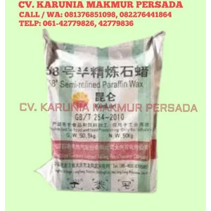 Parafin Wax 50 Kg Bahan Baku Utama Pembuatan Lilin