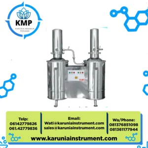  Mesin Destilasi Double Water Distiller Stainless Steel B-One DWD-10