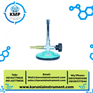OMM 01.0091.00 Bunsen Burner with flame stabilizer