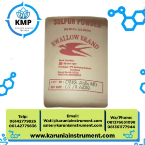 Belerang Tepung Swallow Kandungan Sulfur Tinggi Sak 25 Kg