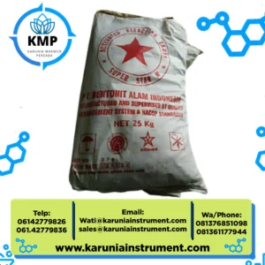 Bentonit Cap Super Star 25 Kg / Sak - Media Adsorben & Pemurnian Industri