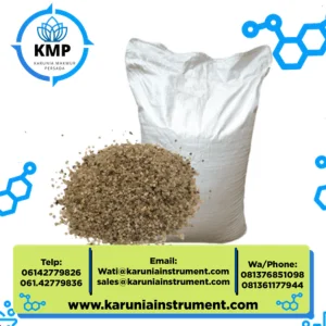 Pasir Silika Alam Mesh 14–20 Kemasan 50 Kg Mutu Standar Industri
