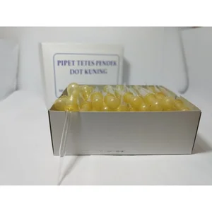 PIPET TETES DOT KUNING 100 PCS/ KOTAK