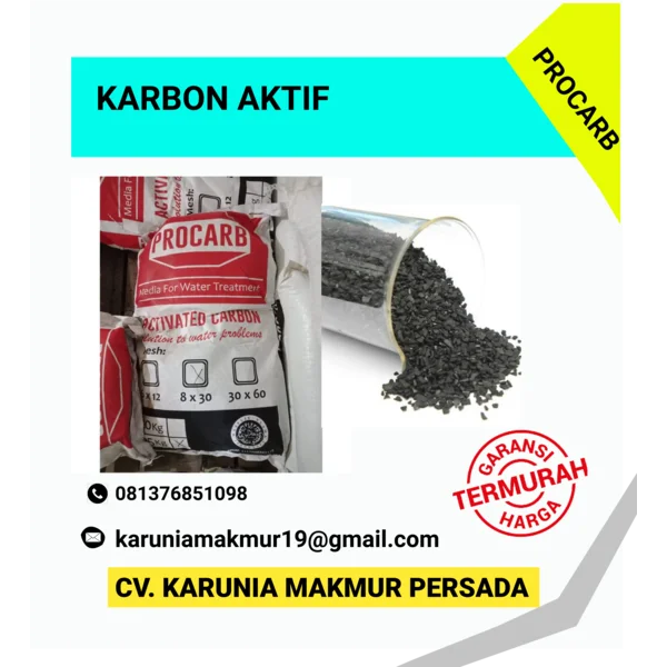 KARBON AKTIF PROCARB 25 KG/ SAK