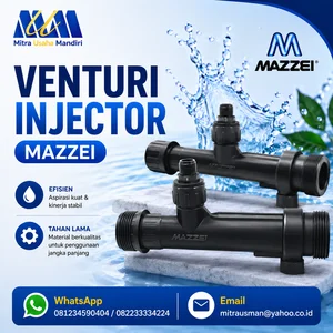 Venturi Injector Mazzei Anti Korosi Untuk Ozon Generator