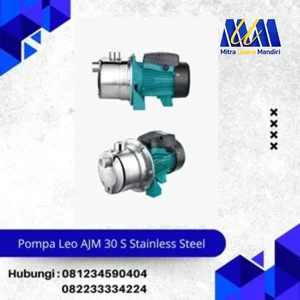 Pompa Air Semi jet Stainless Steel Leo AJm 30S 