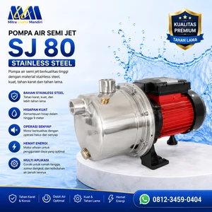 Pompa Air Semi Jet Stainless Steel SJ 80