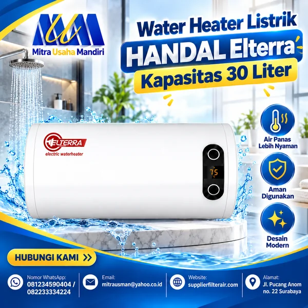 Water Heater Listrik HANDAL Elterra Kapasitas 80 Liter Tipe HE80-GC