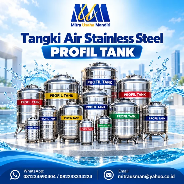 Tangki Air Stainless Steel PROFIL TANK