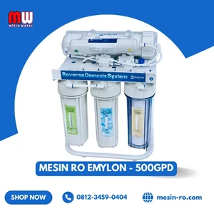  Mesin RO Undersink Merk Emylon Kapasitas 500GPD