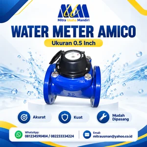Water Meter Amico Ukuran 0.5" Inch