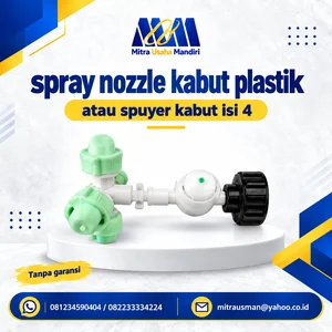 spray nozzle kabut plastik atau spuyer kabut isi 4