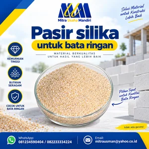 Pasir silika untuk bata ringan