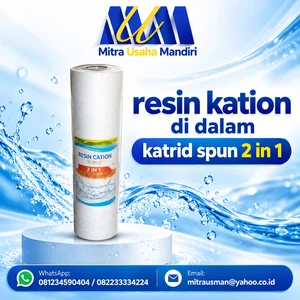resin kation di dalam katrid spun 2 in 1