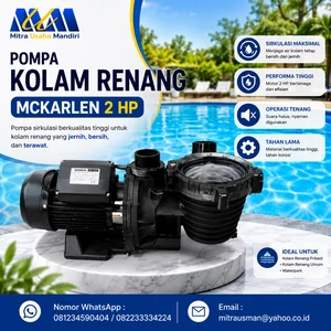 Pompa kolam renang MCKarlen 2 HP