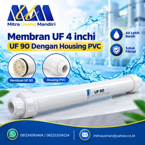 Membran UF 4 inchi UF 90 Dengan Housing PVC
