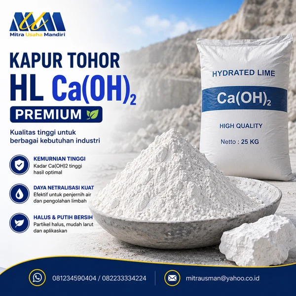 Kapur tohor HL CaOH2 Premium