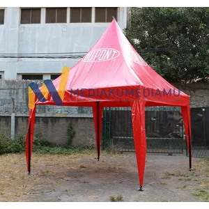 Tenda Promosi DUPONT Model Kerucut Size 3x3 Meter 