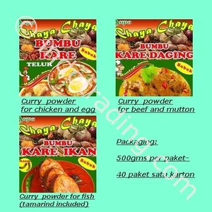 Kare Bubuk Ikan Ayam Telor Daging 