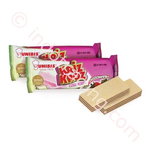 Wafer Kriz Kroz Strawberry 17Gr