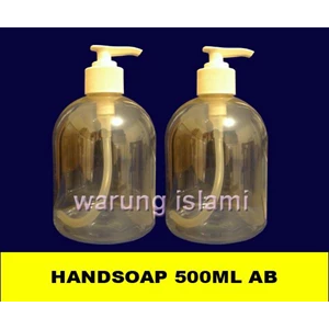 HANDSOAP BOTTLE LIQUID SOAP 500 ML PUMP