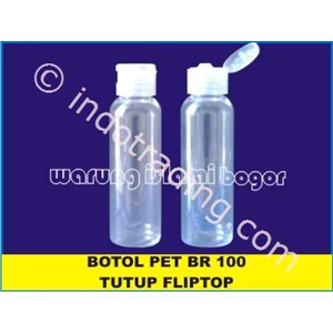 100Ml Pet Bottle With Fliptop Lid