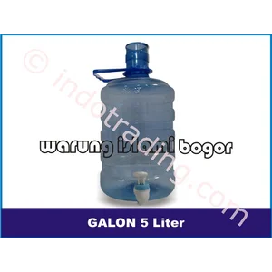 Galon Air 5 Liter Mini Kemasan Air Zam Zam Dan Air Kangen Dengan Handle Kran