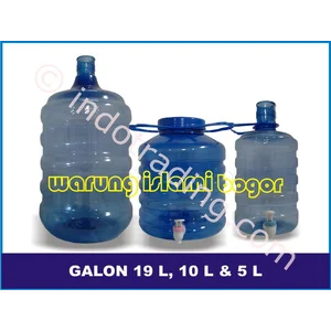 Galon Air 5 Liter Mini Kemasan Air Zam Zam Dan Air Kangen Dengan Handle Kran