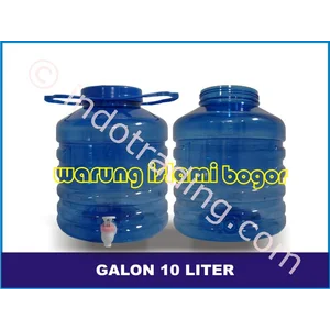 Galon Kosong 10 Liter Isi Ulang Kemasan Air Zam Zam Dan Air Kangen Handle Kran