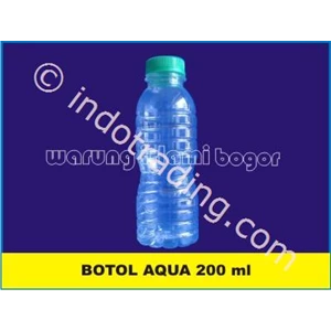 Botol Aqua Mini 200 Ml