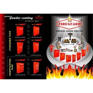 Fireguard Brand Red Pillar Hydrant