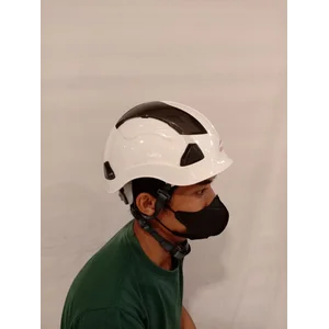 Helm Safety Leopard Panjat Tebing Warna Putih