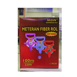 Meteran Fiber Roll 100 meter