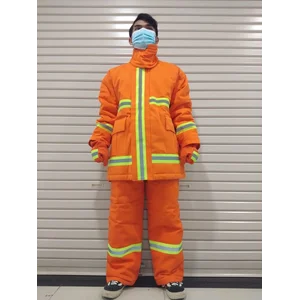 Baju Pemadam Kebakaran Bahan Kanvas
