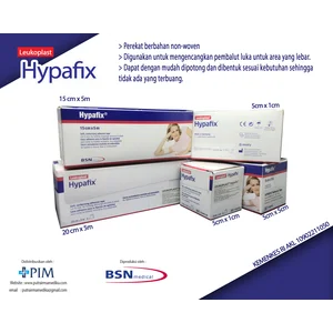 Perekat Non Woven Penutup Luka Hypafix 5Cm X 1M
