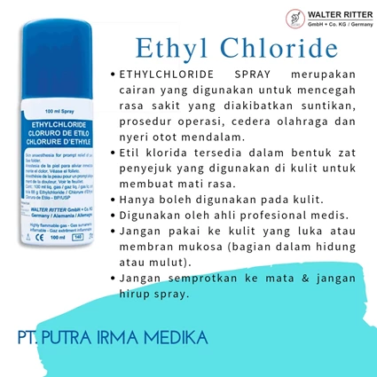 Klorida spray etil Uses and
