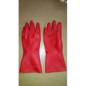 Sarung Tangan Karet 12 inch Warna Merah