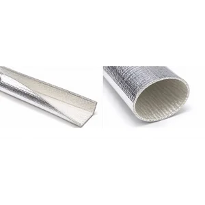 Aluminum Coated Fiberglass Heat Insulation Wrap Pipa  (Custom Size)