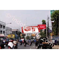 Sewa Billboard Reklame Bando (Space Billboard) Jl. Jend. Ahmad Yani ( Dekat Ibbc Perempatan Supratman) Bandung Ukuran 4X12 M 1 M By Sms Advertising