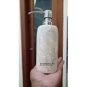 Dispenser Pump Marble Liquid Soap Holder